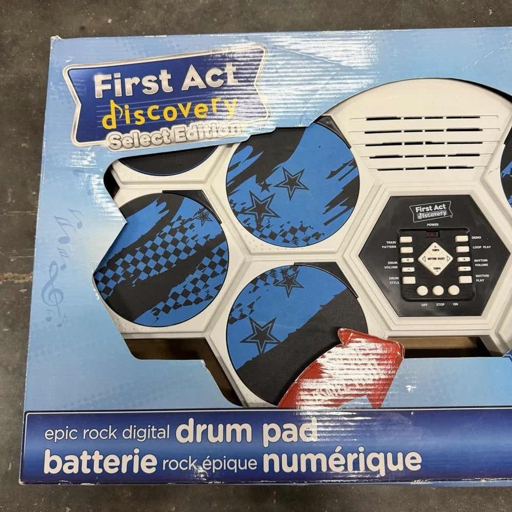First Act Discovery 8-Pad Digital Drum Set 